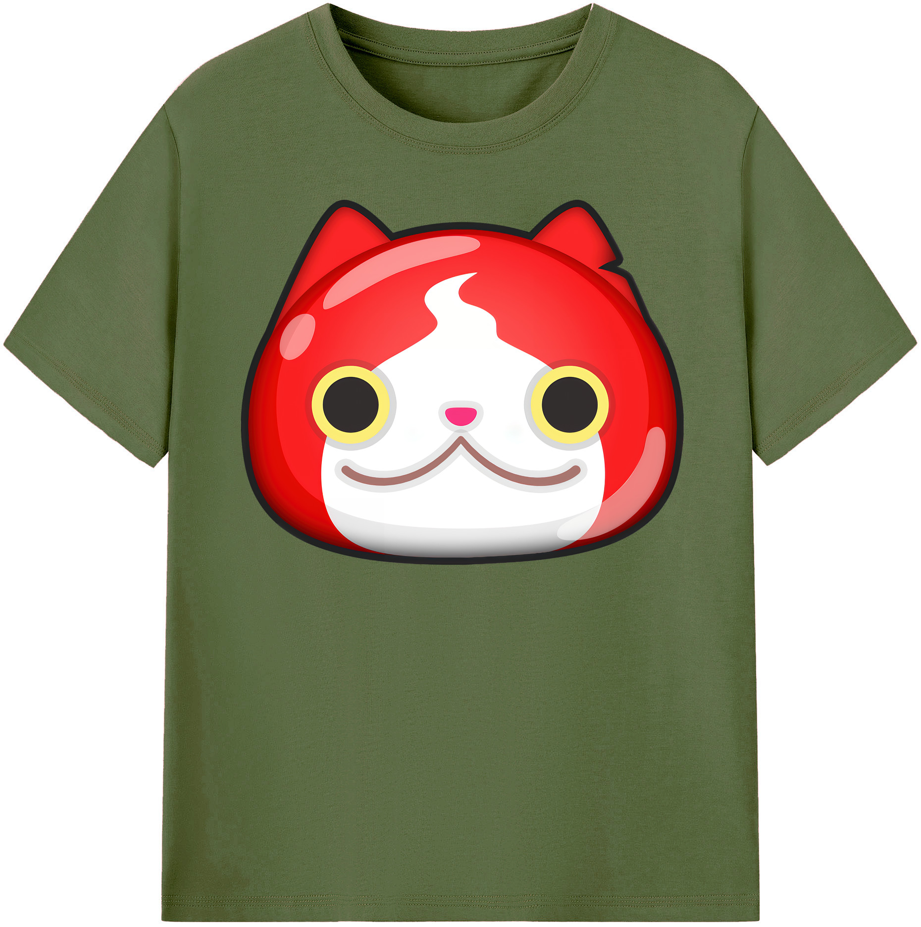 （画像用） 妖怪ウォッチ Yo-kai Watch 綿100％半袖Tシャツ（フロントプリント）